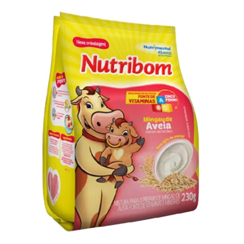 MINGAU NUTRIBOM AVEIA SACHE 24X NUTRIBOM AVEIA SACHE 230GR