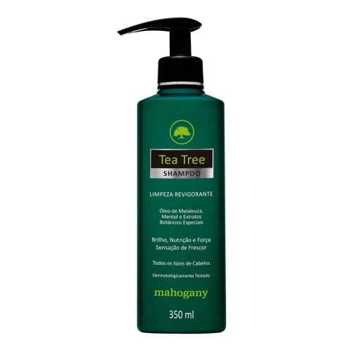 SHAMPOO REMOÇÃO DE RESÍDUOS TEA TREE MAHOGANY 350ML