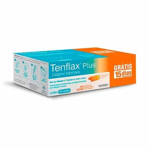TENFLAX PLUS CAIXA 45 SACHES