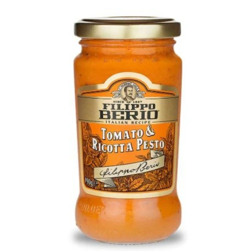 MOLHO PESTO TOMATE E RICOTA FILIPPO BERIO 190G