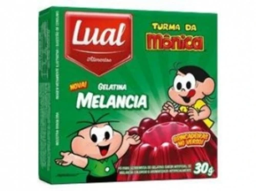 GELATINA LUAL TURMA DA MÔNICA CAIXA MELANCIA