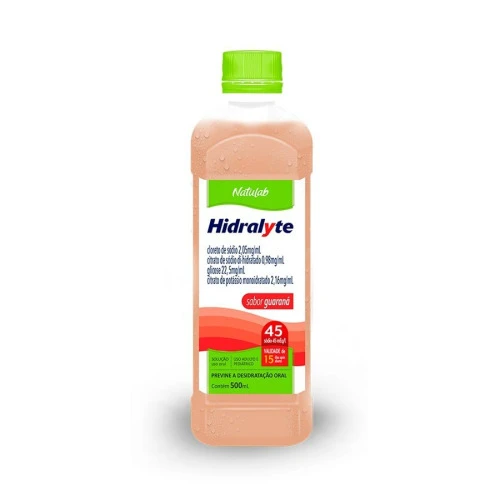 HIDRALYTE 45 SABOR GUARANÁ 500ML