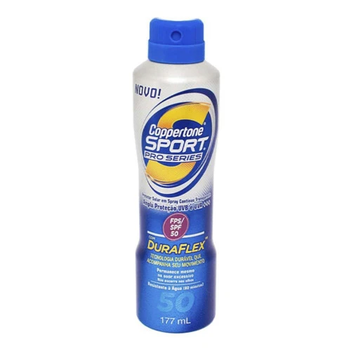 PROTETOR SOLAR SPRAY COPPERTONE PRÓ SÉRIES FPS 50 177ML