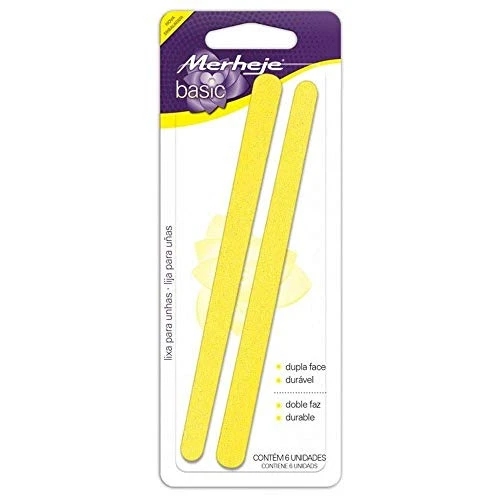 LIXA PARA UNHAS GOLD MERHEJE BASIC