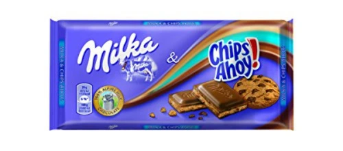 PACK OF 3 MILKA CHIPS AHOY 100G