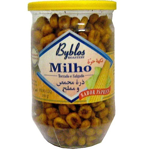 MILHO DESIDRATADO SABOR PÁPRICA BYBLOS 160G