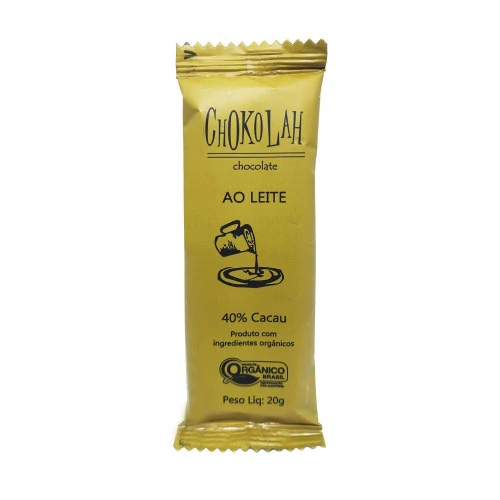 CHOKOLAH AMARGO AO LEITE 20G CHOKOLAH