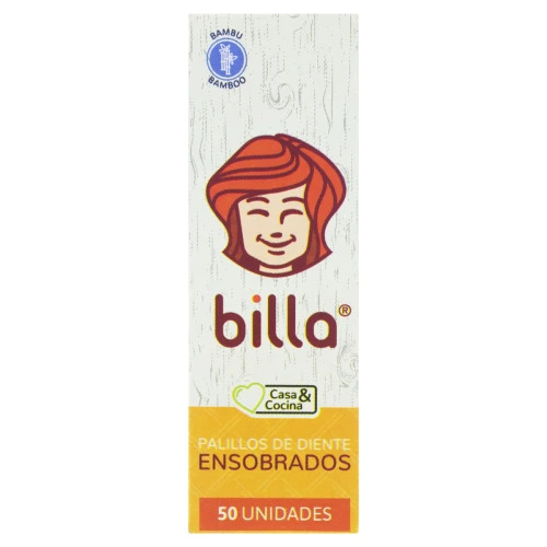 PALITO DE DENTE BILLA 50 UNIDADES
