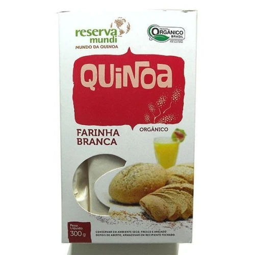 FARINHA DE QUINUA ORGÂNICA MUNDO DA QUINOA 300G