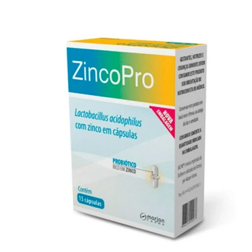 ZINCOPRO MARJAN FARMA 15 CÁPSULAS