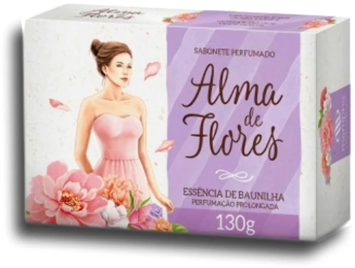 SABONETE ALMA DE FLORES BAUNILHA