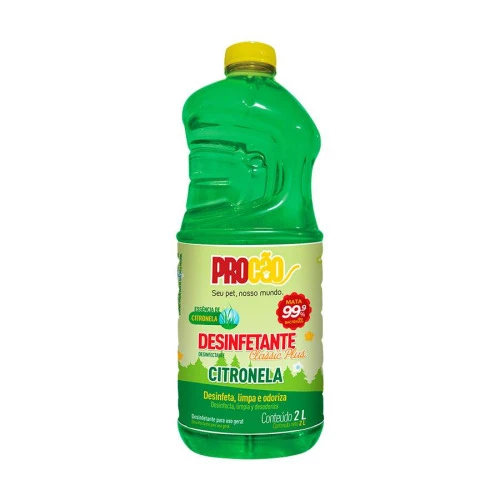 DESINFETANTE CITRONELA CLASSIC PLUS PROCÃO 2LT
