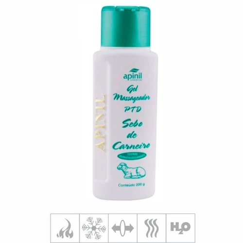 GEL SEBO CARNEIRO PTDAPINIL 200GR
