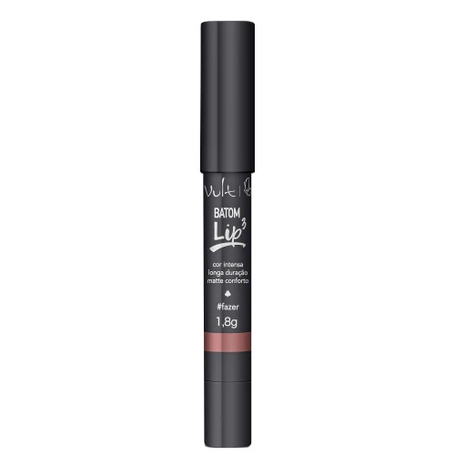 BATOM MATTE CONFORTO FAZER VULT LIP3 1 8G