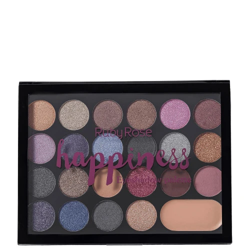 PALETA RUBY ROSE SOMBRA HAPPINESS 22CORES HB 1003 UN