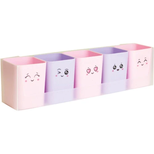 KIT COM 5 PORTA OBJETOS DOCURA