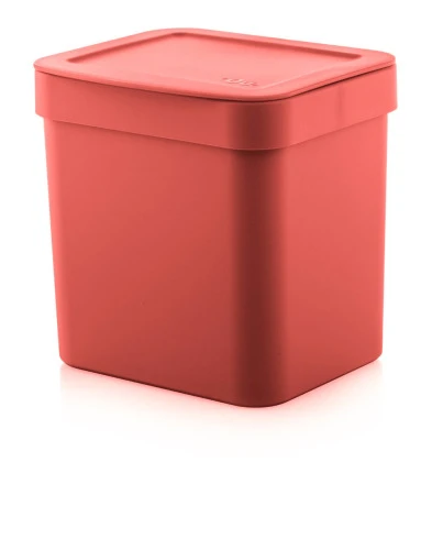 LIXEIRA TRIUM VERMELHO 4 7L OU