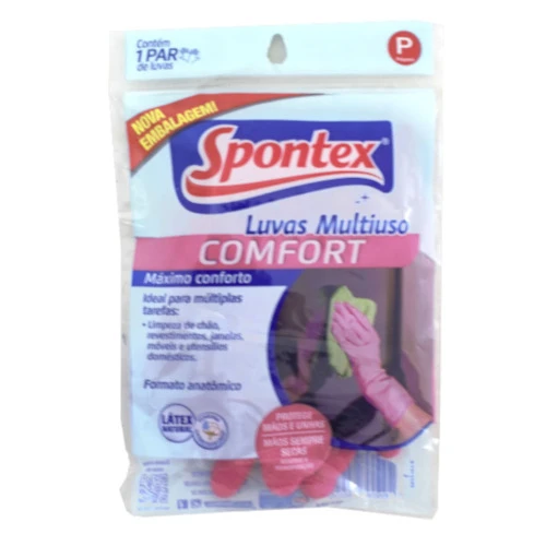 LUVA MULTIUSO ROSE COMFORT SPONTEX M