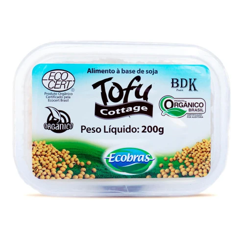 TOFU COTTAGE ECOBRAS 200G ORGÂNICO