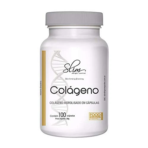COLAGENO HIDROLISADO 300MG 100 CAPS SLIM 30