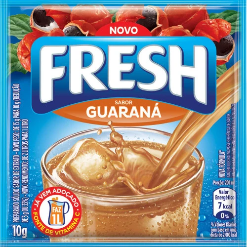 REFRESCO PÓ FRESH 10G GUARANÁ