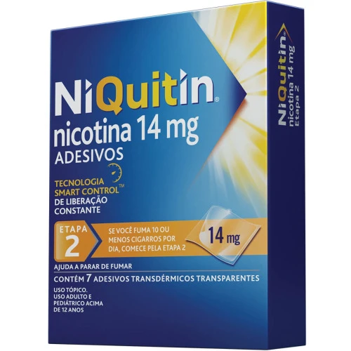 NIQUITIN 14MG 7 ADESIVOS GSK