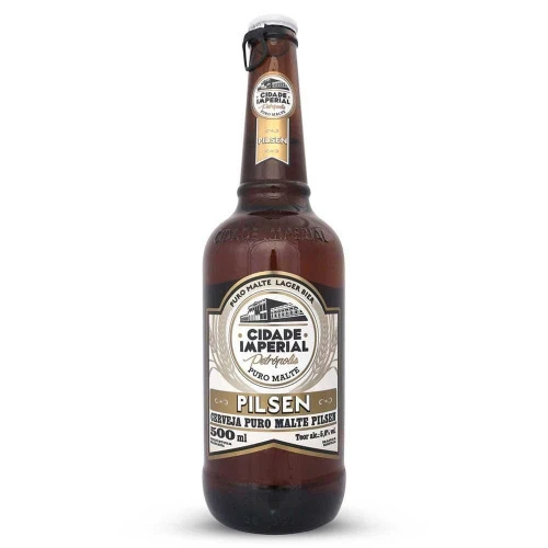 CERVEJA CIDADE IMPERIAL 500ML PILSEN