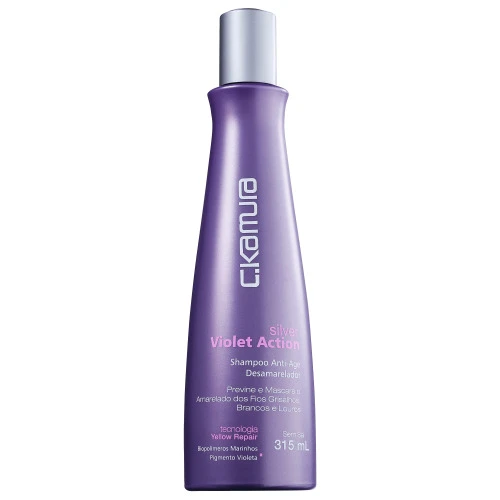 C KAMURA SILVER VIOLET ACTION SHAMPOO DESAMARELADOR 315ML
