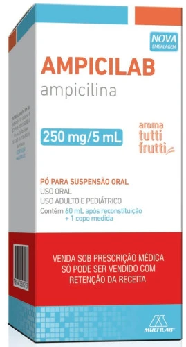 AMPICILAB 250MG SUSP