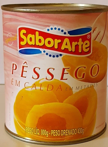 PÊSSEGO CALDA SABOR ARTE
