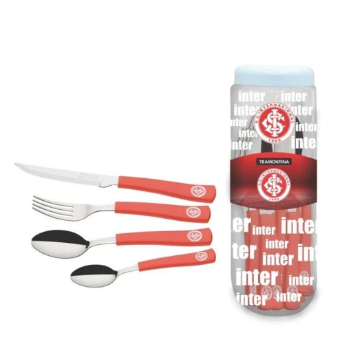 CONJUNTO TALHERES INOX 24PCS INTE TRAMONTINA