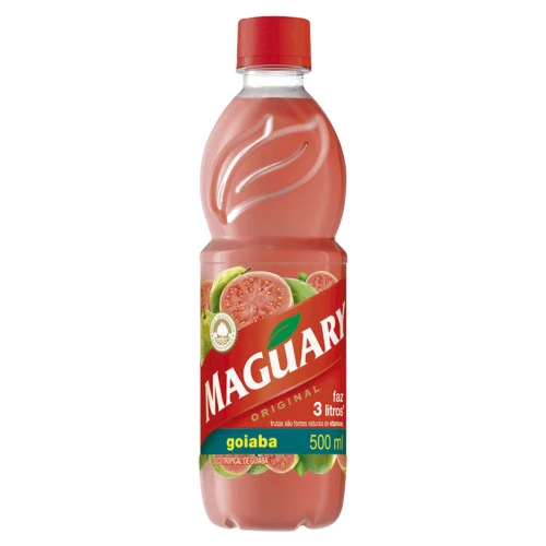 SUCO DE GOIABA CONCENTRADO MAGUARY GARRAFA 500ML