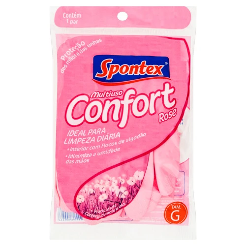 LUVA MULTIUSO ROSE COMFORT SPONTEX G