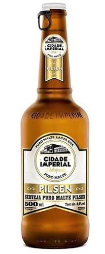 CERVEJA CIDADE IMPERIAL 500ML PILSEN