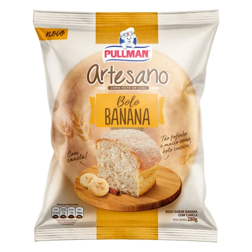 BOLO PULLMAN 280G ARTESANO BAN CANELA
