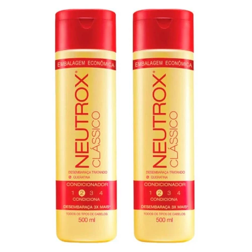 CONDICIONADOR NEUTROX CLÁSSICO 500ML 2 UNIDADES