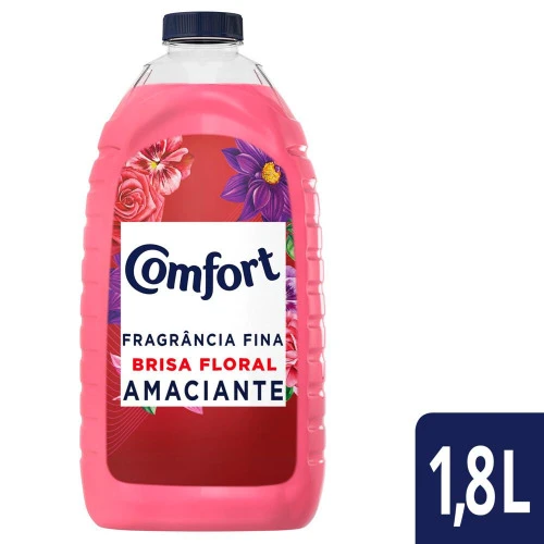 AMACIANTE DE ROUPA DILUÍDO COMFORT BRISA FLORAL 1,8 LITROS
