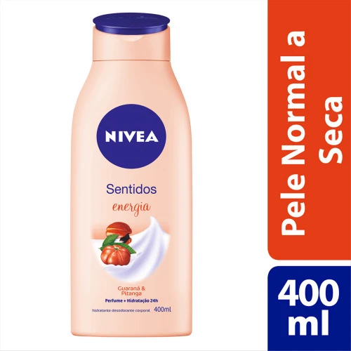 HIDRATANTE CORPORAL NIVEA SENTIDOS ENERGIA 400ML