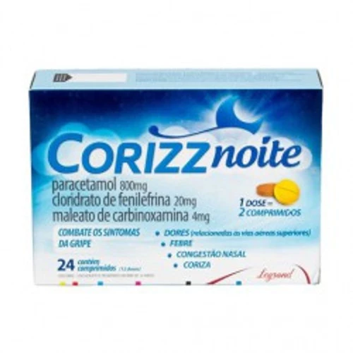 CORIZZ NOITE 24 COMPRIMIDOS