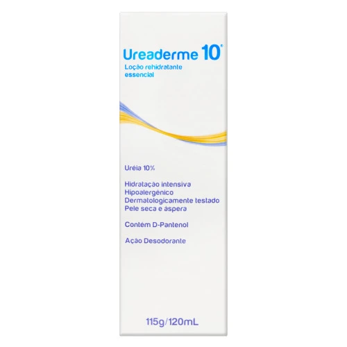 LOÇÃO REHIDRATANTE ESSENCIAL UREADERME 10 CAIXA 120ML