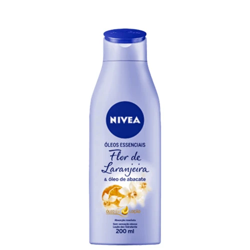 LOÇÃO HIDRATANTE NIVEA BODY 200ML FLOR LARANJEIRA
