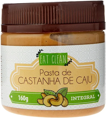 PASTA DE CASTANHA DE CAJU INTEGRAL EAT CLEAN 160G