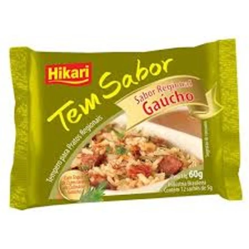 TEMPERO HIKARI TEM SABOR GAUCHO