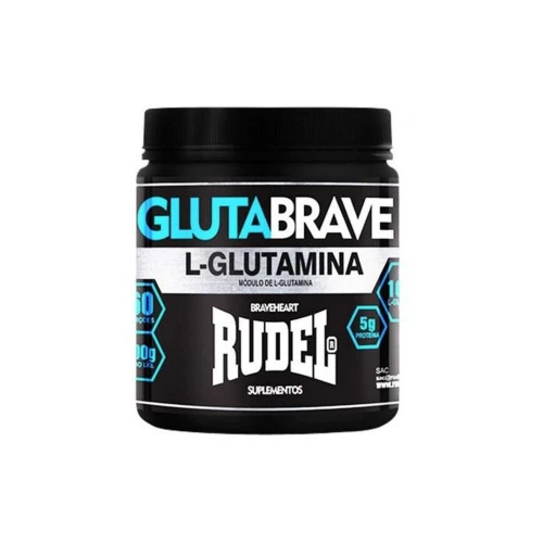 L GLUTAMINA 300G RUDEL ATLETAS PRAT ATIV FÍSICA
