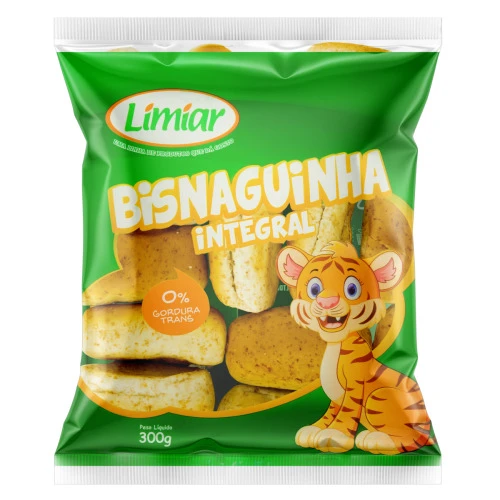 PÃO BISNAGUINHA INTEGRAL LIMIAR PACOTE 300G