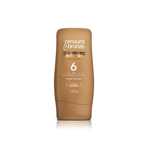 BRONZEADOR CENOURA BRONZE FPS6 LOÇÃO 110ML