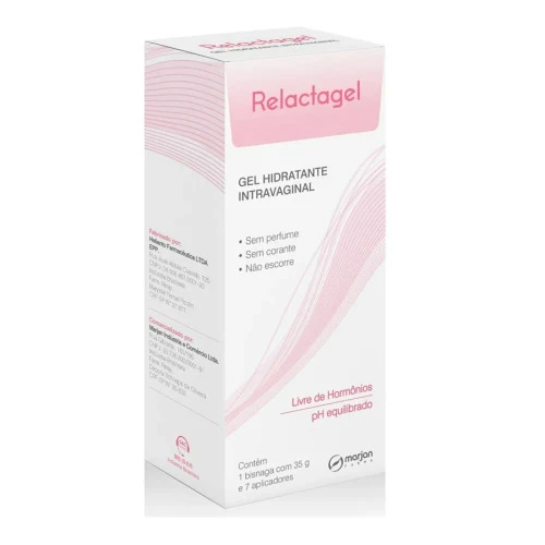 GEL HIDRATANTE INTRAVAGINAL RELACTAGEL 35G  7 APLICADORES