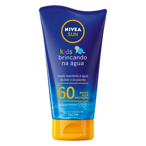 PROTETOR SOLAR FPS 60 NIVEA SUN KIDS BISNAGA 150ML