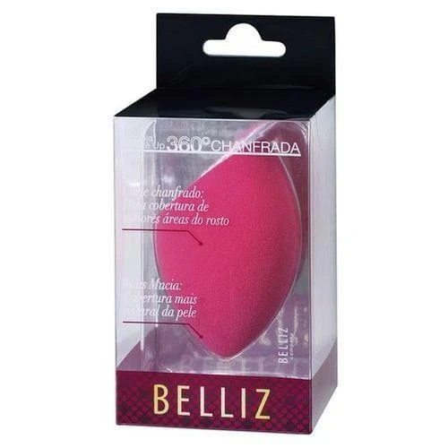ESPONJA BELLIZ MAKE UP 360º CHANFRADA 1 UNIDADE