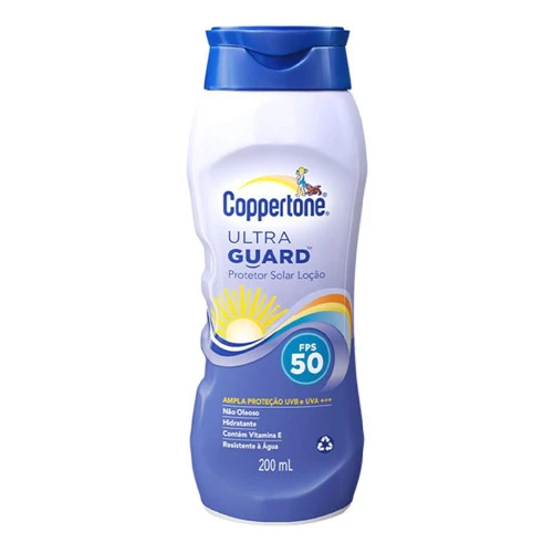 PROTETOR SOLAR COPPERTONE ULTRA LOÇÃO FPS 50 200ML